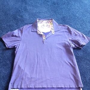 Robert Graham Vibrant Purple Polo Shirt